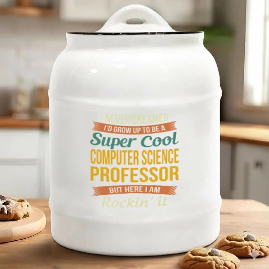 Computer Science Professor - Appreciation Ceramic Cookie Jars