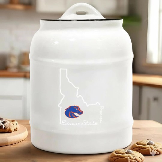 Boise State Broncos Idaho Offilly Ceramic Cookie Jars