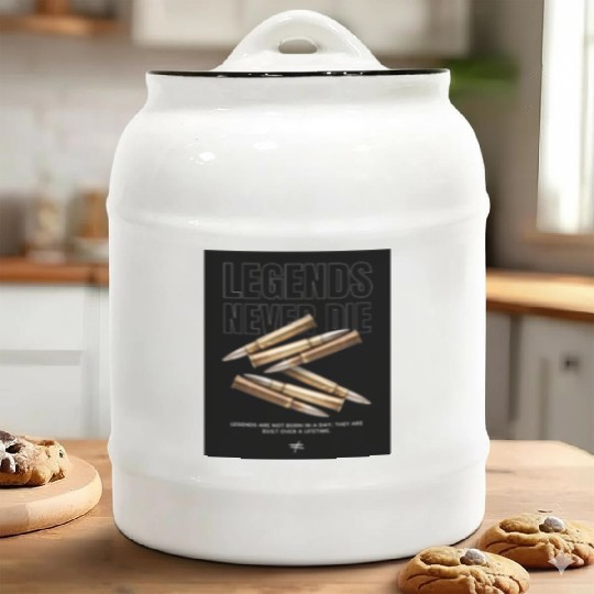 Legends Never Die Ceramic Cookie Jars