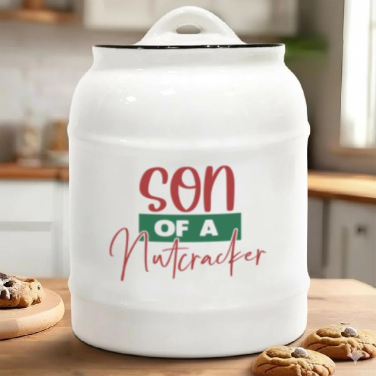 Son Of A Nutcracker Ceramic Cookie Jars