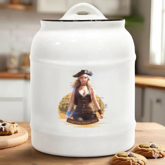 Legends Never Die Ceramic Cookie Jars