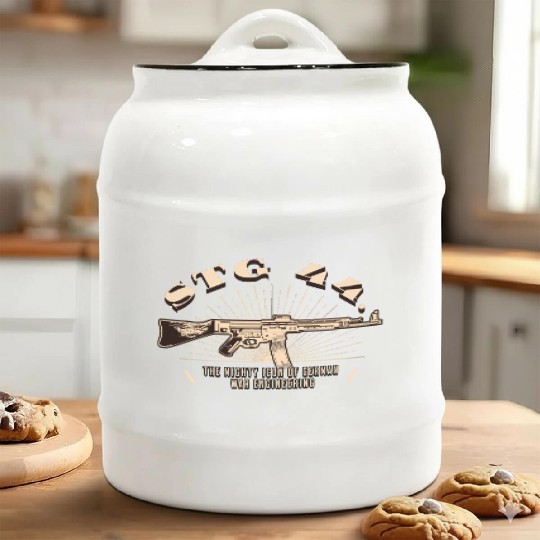 Sturmgewehr 44 Assalt Rifle | World War 2 Weapon Ceramic Cookie Jars