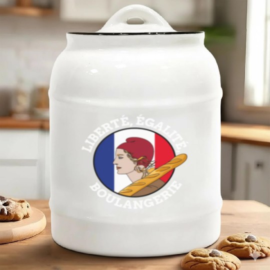 Bastille Day Marianne Of France French Revolution Ceramic Cookie Jars