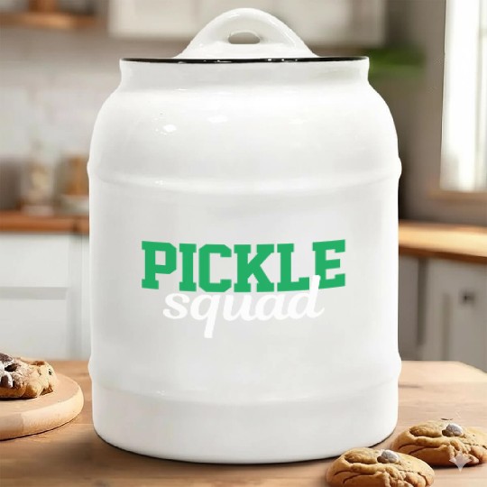 Pickle nature Ceramic Cookie Jars