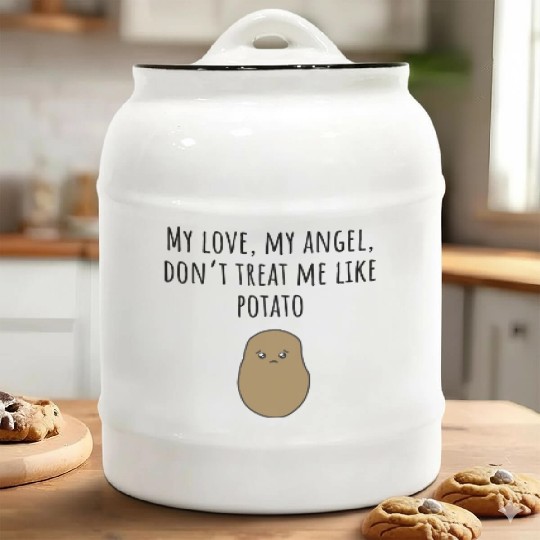 My love, My angel, Don Ceramic Cookie Jars