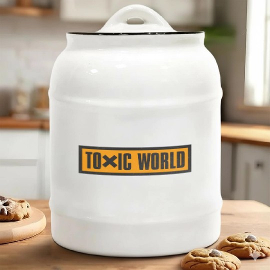 Toxic World Ceramic Cookie Jars
