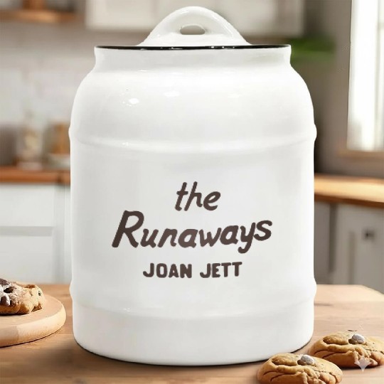 The Runaways Joan Jett Ceramic Cookie Jars