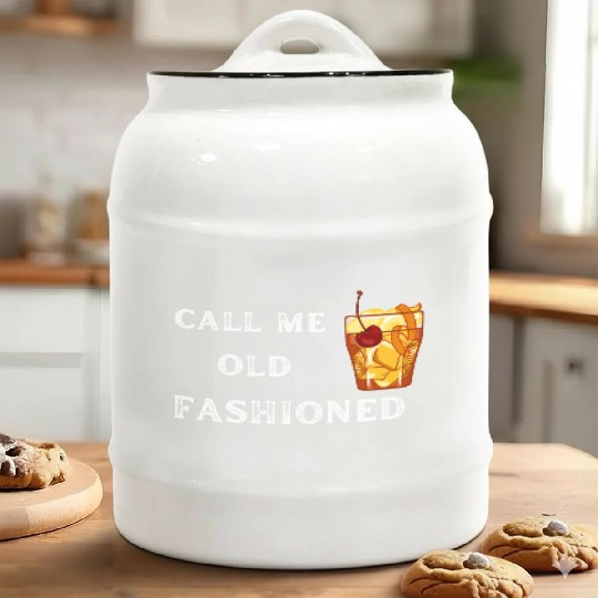 Call Me Old Fashioned Ceramic Cookie Jars