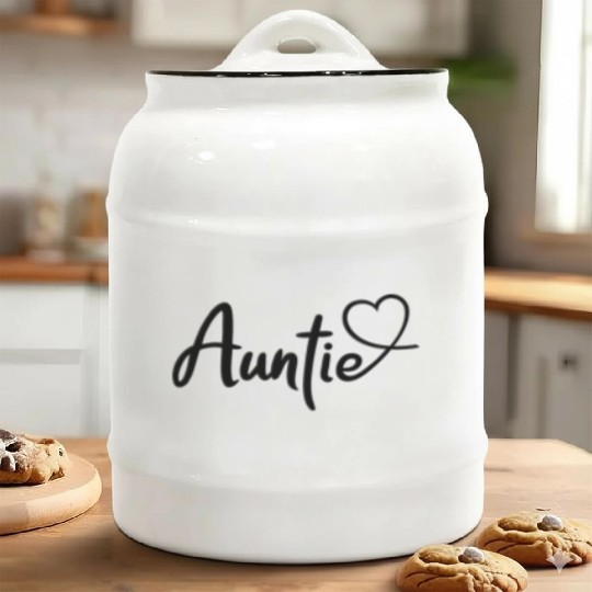 I Love My Aunt Cute Auntie Ceramic Cookie Jars