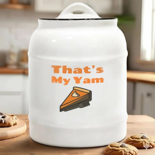 That s My Yam Funny Sweet Potato Thanksgiving Day Ceramic Cookie Jars