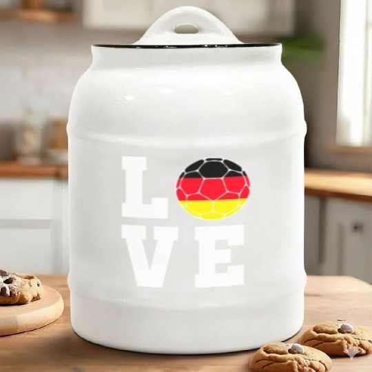 Germany World Cup Ceramic Cookie Jars