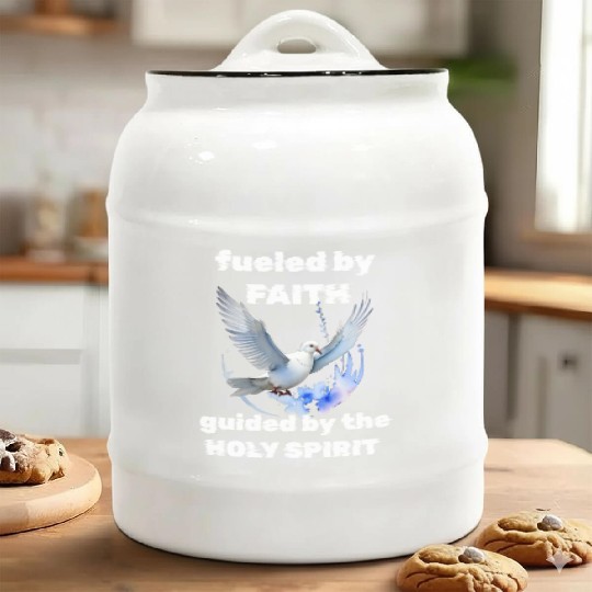 Holy Spirit Ceramic Cookie Jars