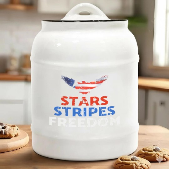 American Veteran | US Veteran | Military Veteran Ceramic Cookie Jars