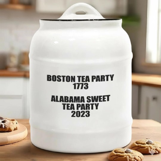 Sweet Tea Party 2023 Ceramic Cookie Jars