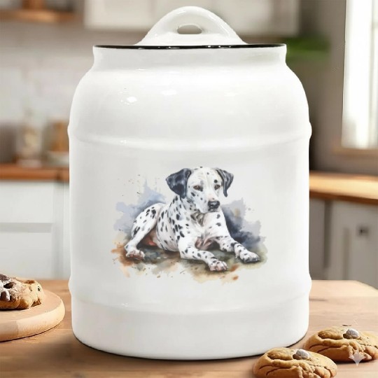 Dalmatian Ceramic Cookie Jars