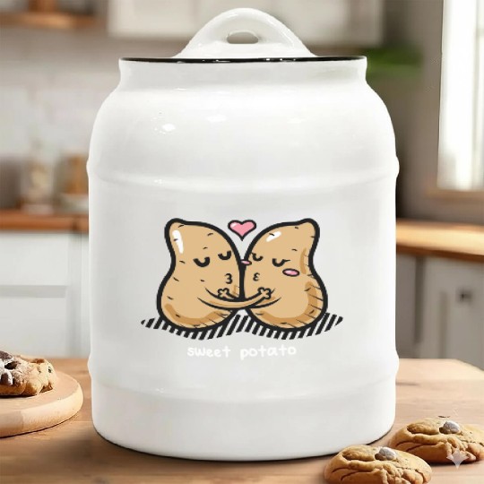 Sweet Potato Ceramic Cookie Jars