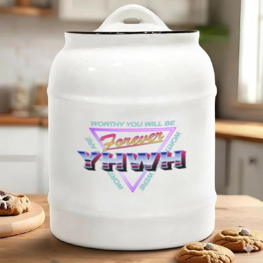 Forever YHWH Ceramic Cookie Jars