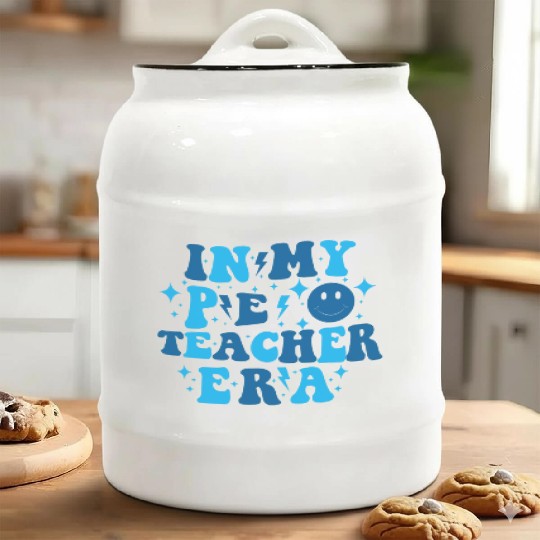 In My PE Teacher Era Physical Education Teacher Ceramic Cookie Jars