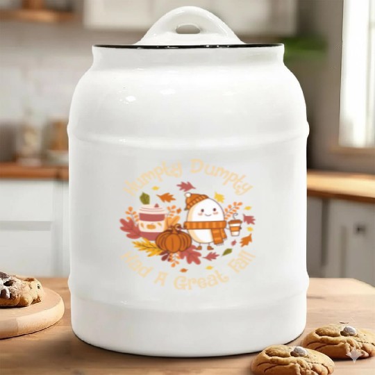 Humpty Dumpty Had a Great Fall Ceramic Cookie Jars