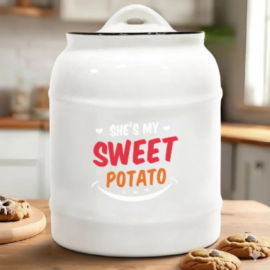 She Is My Sweet Potato Ceramic Cookie Jars