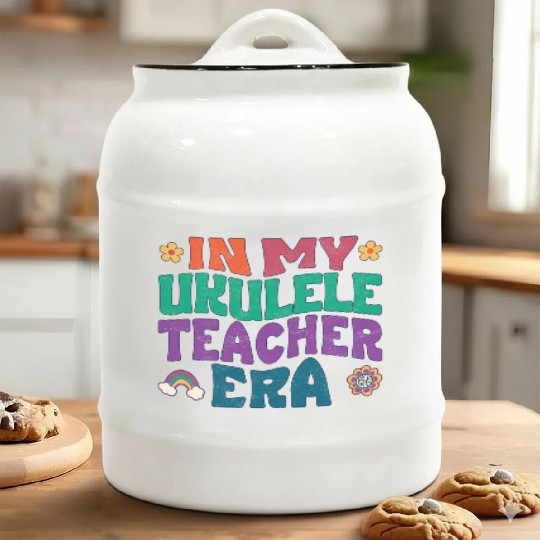 In my Ukulele teacher era Ceramic Cookie Jars