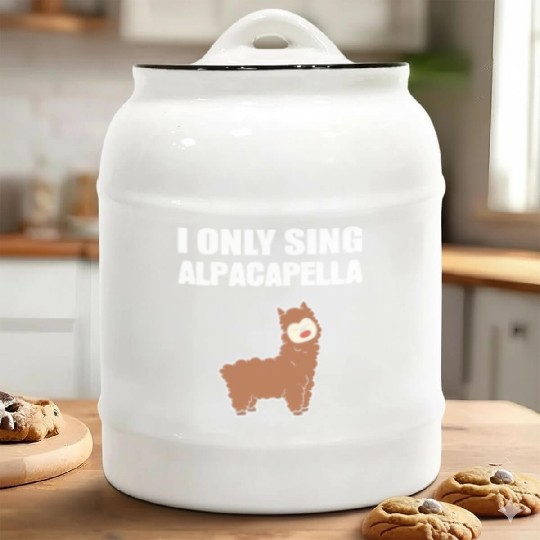 Alpacapella Orchestra Member Gift Ceramic Cookie Jars