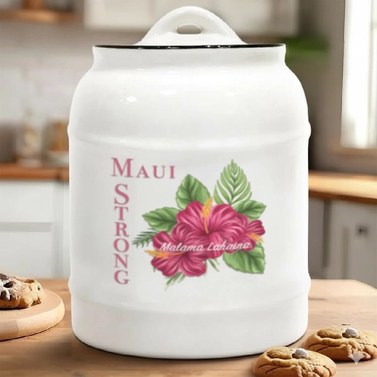 Malama Lahaina: Maui Strong 2 Ceramic Cookie Jars