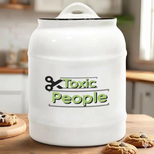 Toxic people Ceramic Cookie Jars