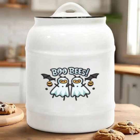 Halloween - Boo Bees Ceramic Cookie Jars