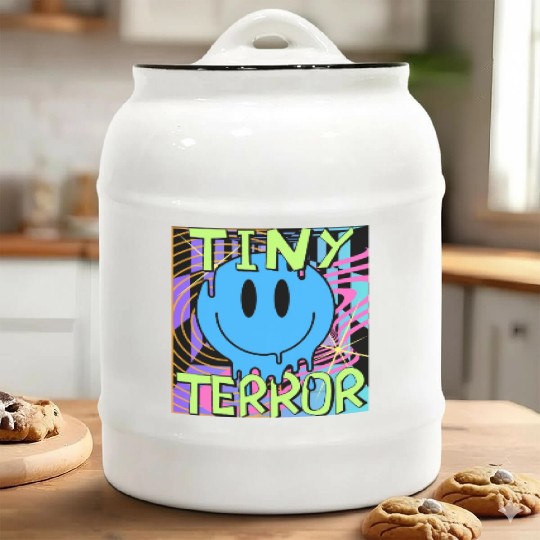 Tiny Terror Streetwear Ceramic Cookie Jars All Neon Colors