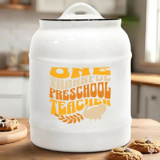 One Thankful Preschool Teacher | Thanksgiving Ceramic Cookie Jars