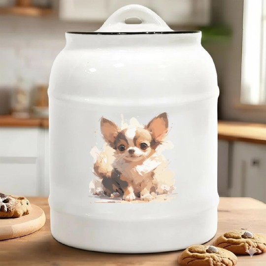 Chihuahua cuteness Ceramic Cookie Jars