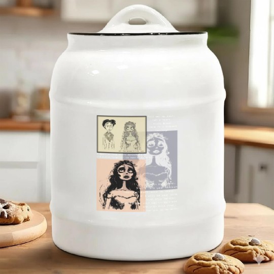 corpse bride Ceramic Cookie Jars