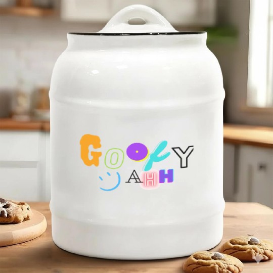 Funny Goofy Ahh Ceramic Cookie Jars