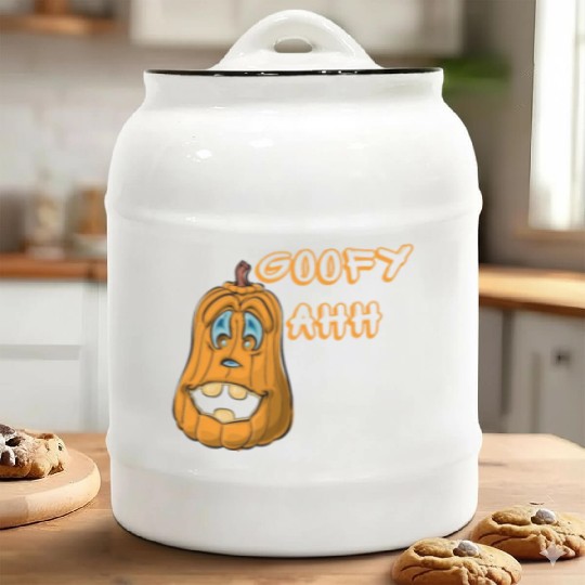 Goofy Ahh Ceramic Cookie Jars
