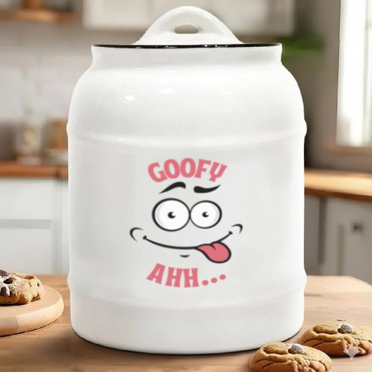 Goofy aaahh Ceramic Cookie Jars
