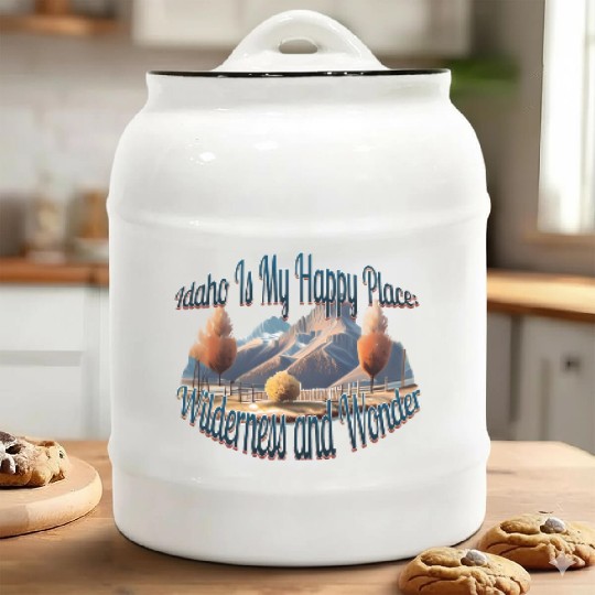 idaho Ceramic Cookie Jars