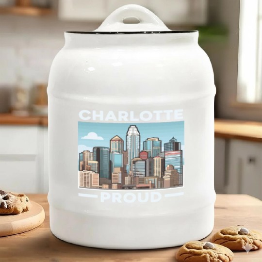 Charlotte North Carolina USA America United States Ceramic Cookie Jars