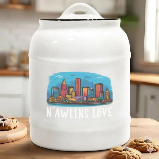 New Orleans Louisiana USA America United States Ceramic Cookie Jars
