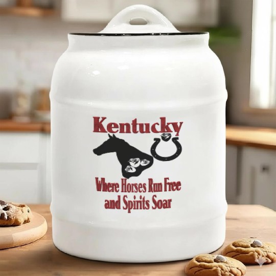Kentucky Spirits Ceramic Cookie Jars