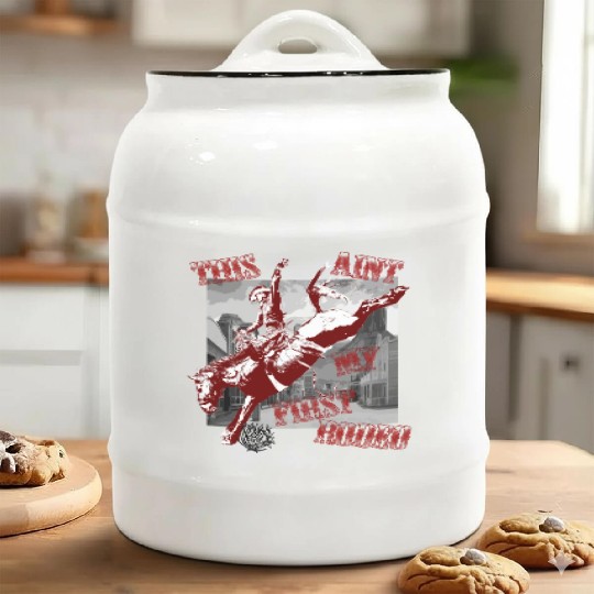 This Ant My First Rodeo Ceramic Cookie Jars
