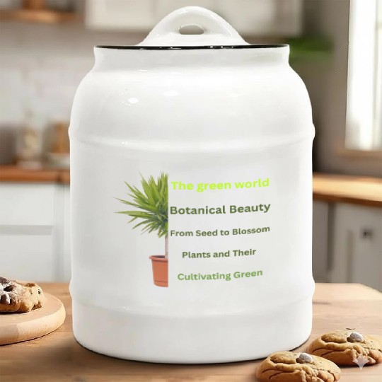 The green world Ceramic Cookie Jars