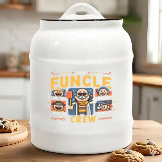 The Funcle Crew: Unlocking the Magic of Unclehood Ceramic Cookie Jars