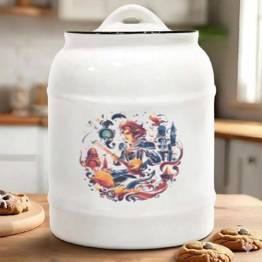 Larping Larp Larper Live Action Role Video Game Ceramic Cookie Jars