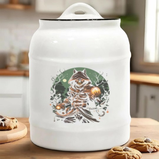Larping Larp Larper Live Action Role Video Game Ceramic Cookie Jars