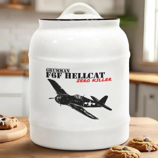 F6F Hellcat Ceramic Cookie Jars