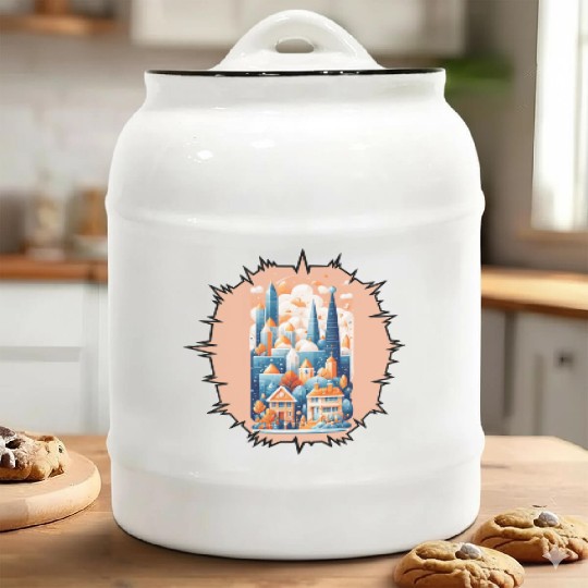 Angel Condo Ceramic Cookie Jars