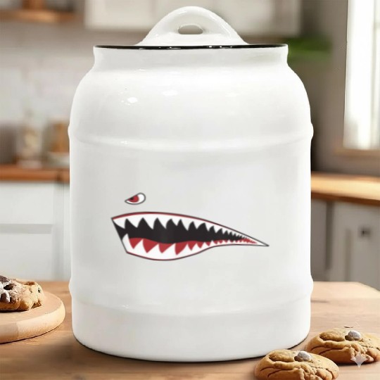 p-51 mustangs p-40 warhawks Ceramic Cookie Jars