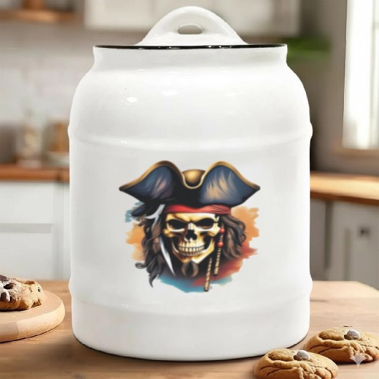 Ocean Raiders Ceramic Cookie Jars