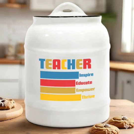 TEACHER Ceramic Cookie Jars